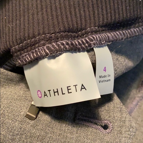Athleta Wool Blend Work It City Pant in Charcoal Heather - Picture 3 of 5